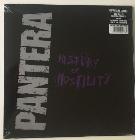 Виниловая пластинка Pantera HISTORY OF HOSTILITY (COLOURED VINYL)