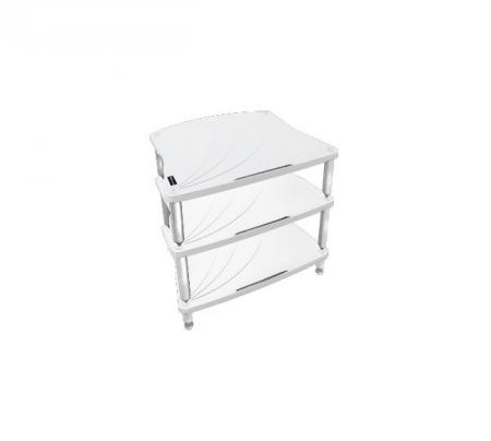 Модуль стойки под Hi-Fi Bassocontinuo LYRA XL4 2.1 Inside White bottom shelf (ножки белые)