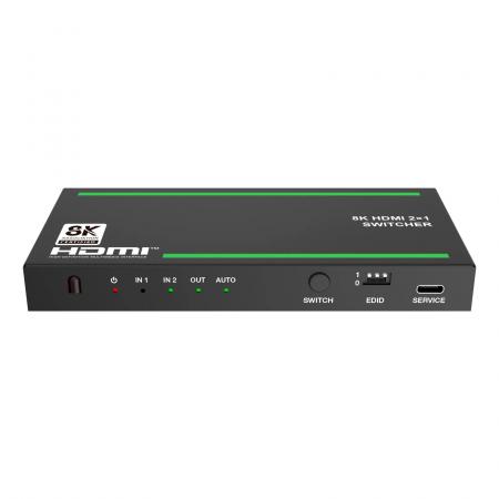 Коммутатор HDMI Lideo SW21A2-8K