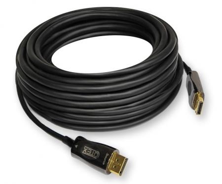 DisplayPort кабель Qtex DFOC-100-50, 50м