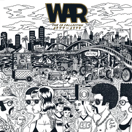 Виниловая пластинка War - The Vinyl: 1977-1994 (Box) (Limited Coloured Vinyl Edition 5LP)