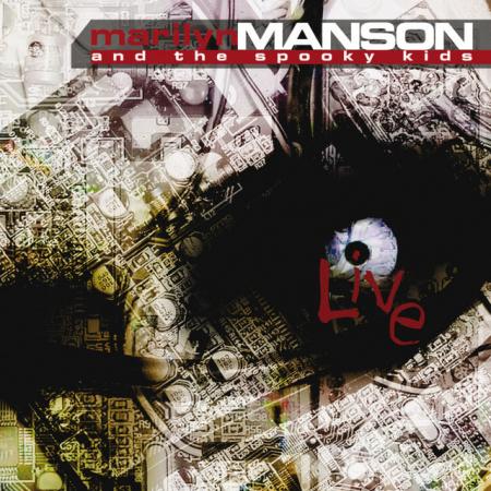 Виниловая пластинка Marilyn Manson & The Spooky Kids – Live (Green & Blue Splatter Vinyl LP)
