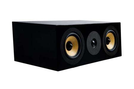 Акустика центрального канала Davis Acoustics Courbet C Black Gloss