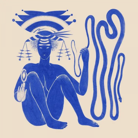 Виниловая пластинка Hiatus Kaiyote -  Love Heart Cheat Code (Limited Blue /w White Streaks Vinyl LP)