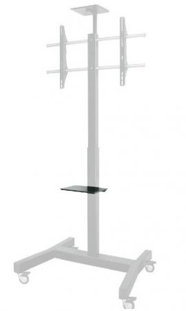 Полка OMB BIG TROLLEY SHELF PLATE black
