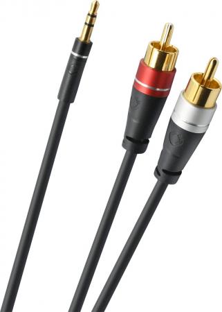 Кабель межблочный Oehlbach Select Audio Jack RCA Link, 2.0m (D1C33191)