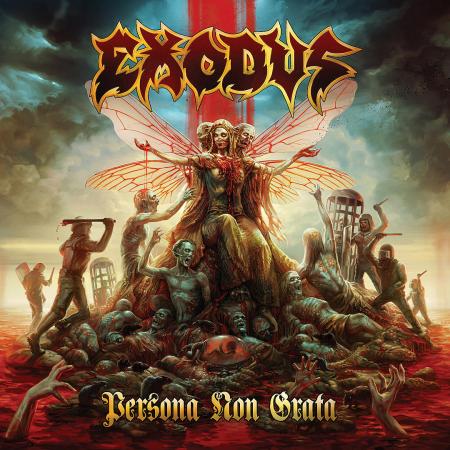 Виниловая пластинка Exodus - Persona Non Grata (Clear Gold Black Turquoise Splatte Viny 2LP)