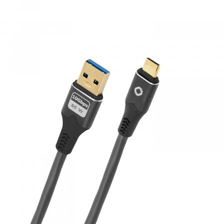 USB кабель Oehlbach Performance Pulse AC USB Type A -Type C cable, 3.0m (D1C9374)