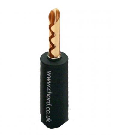 Разъем Chord Company Banana Plug (Screw Type) black
