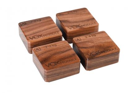 Демпфер квадратный VOXmodule Rosewood (4 шт) (A, 2-4 кг)