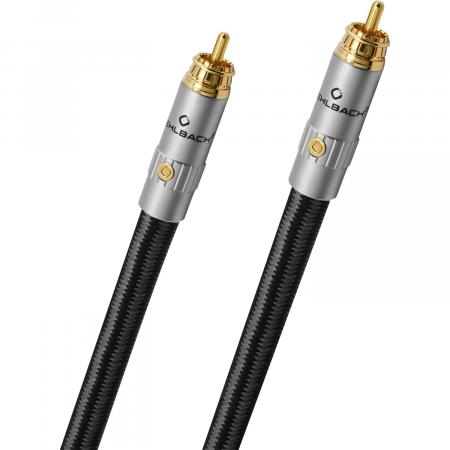 Сабвуферный кабель Oehlbach STATE OF THE ART XXL Cable RCA, 1x2,20m, gold, D1C13302