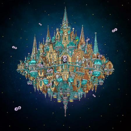 Виниловая пластинка Dance Gavin Dance - Pantheon (Cobalt/Orange Crush Smush with White/Cobalt Splatter Vinyl 2LP)