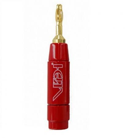 Разъем Van Den Hul BERRI Bus Connector with Banana 6,5 mm Red