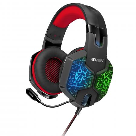 Наушники SVEN AP-U988MV Black/Red