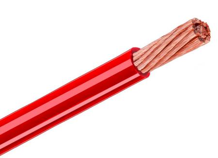 Силовой кабель Tchernov Cable Standard DC Power 4 AWG / BEL Red