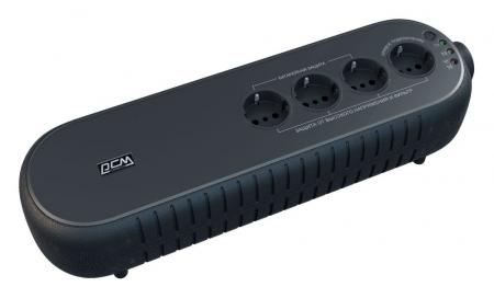 Блок бесперебойного питания Powercom WOW 850U Black