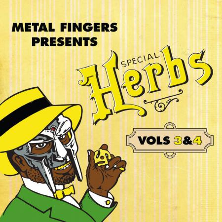 Виниловая пластинка MF Doom - Metal Fingers Presents: Special Herbs Vol.3 & 4 (Limited Lemon Yellow Vinyl 2LP)