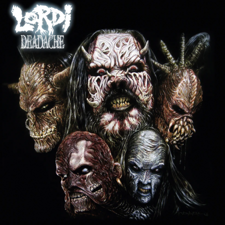 Виниловая пластинка Lordi - Deadache (Translucent Blue & White Marbled Vinyl LP)