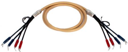 Акустический кабель Van Den Hul Mounted set 3T The Cloud SE. 2.5m BERRI bi-amping  (4-4) gold