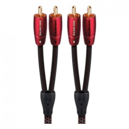 Кабель межблочный аудио AudioQuest Golden Gate 2RCA-2RCA, 20.0 м