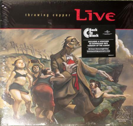 Виниловая пластинка Live, Throwing Copper (25th Ann.)