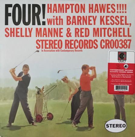Виниловая пластинка Hampton Hawes - Four! (Acoustic Sounds) (Black Vinyl LP)