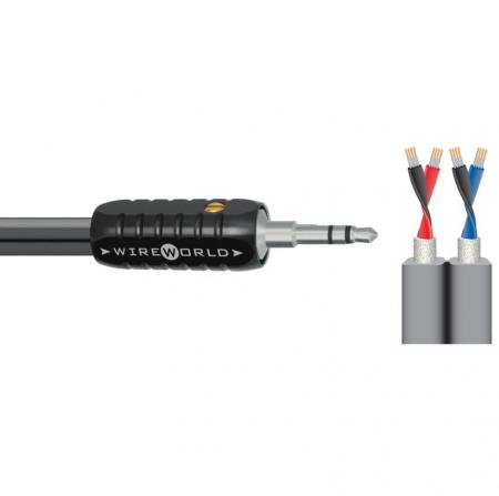 Кабель межблочный аудио Wire World Nano Silver Eclipse Mini Jack-Mini Jack 2.0m (NSM2.0M)