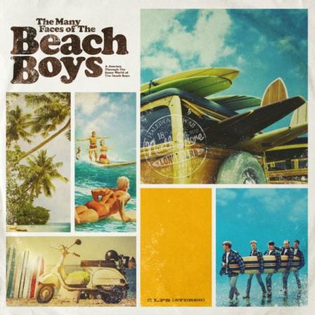 Виниловая пластинка Various Artists - The Many Faces Of The Beach Boys (Yellow Marble And Cyan Marble Vinyl 2LP)