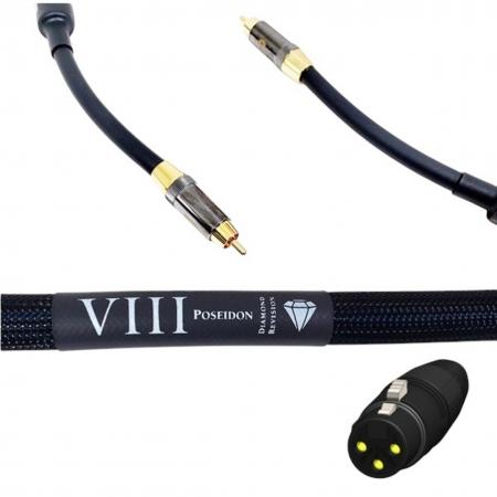 Кабель межблочный балансный Purist Audio Design Poseidon Balanced XLR Interconnect 2.0m Diamond Revision