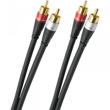 Кабель межблочный Oehlbach EXCELLENCE Select Audio Link, Audio cable Cinch, 1.5m bw (D1C33143)