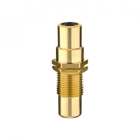Разъем In-Akustik Premium RCA-Panel Double Coupling black 1 pc #0090802007