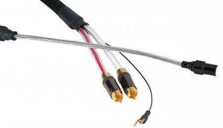 Кабель межблочный фоно Purist Audio Design Corvus Phono Cable Din-RCA Diamond Revision (Angle) 1,2 m
