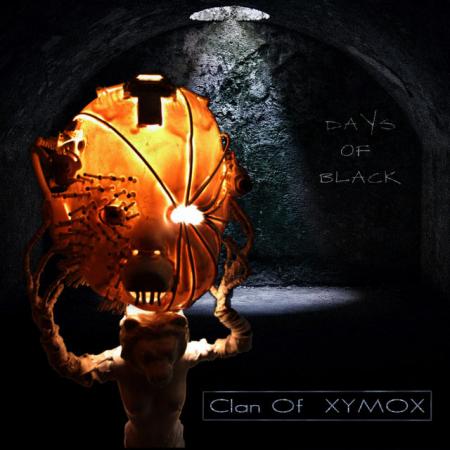 Виниловая пластинка Clan Of Xymox - Days Of Black (Orange Black Multi-Color Vinyl LP)