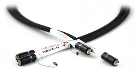 Кабель межблочный аудио Tellurium Q Ultra Silver Phono RCA 2.5m
