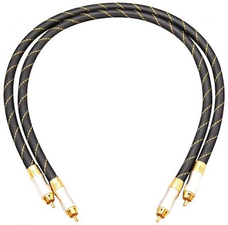 Кабель межблочный аудио Dynavox High End Line Cinchkabel Stereo 3.0m (204973)