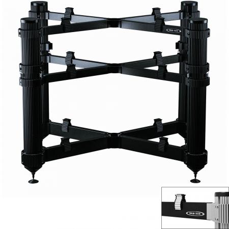 Подставка под Hi-Fi компоненты Solid Tech Rack of Silence 3 Reference Black/Sliver