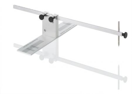 Шаблон для настройки Clearaudio IEC Cartridge alignment gauge Silver