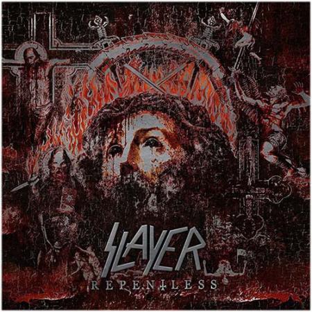 Виниловая пластинка Slayer - Repentless (Clear Silver Red Splatter Vinyl LP)