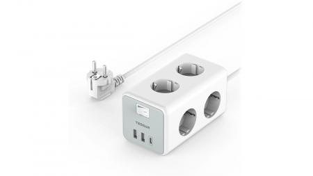 Сетевой фильтр Tessan TS-306-C Grey