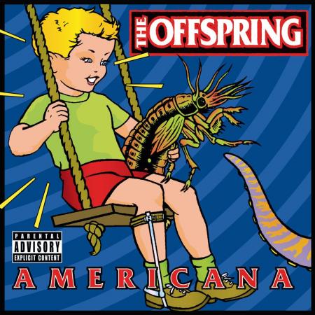 Виниловая пластинка The Offspring - Americana (Transparent Green / Black Marbled Vinyl LP)