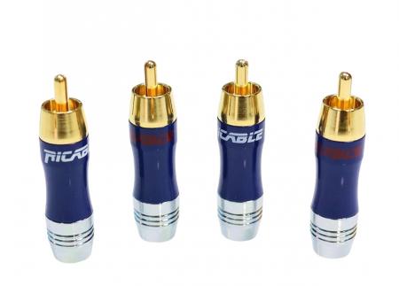 Разъемы Ricable Custom RCA Hi-Fi (4 шт.)