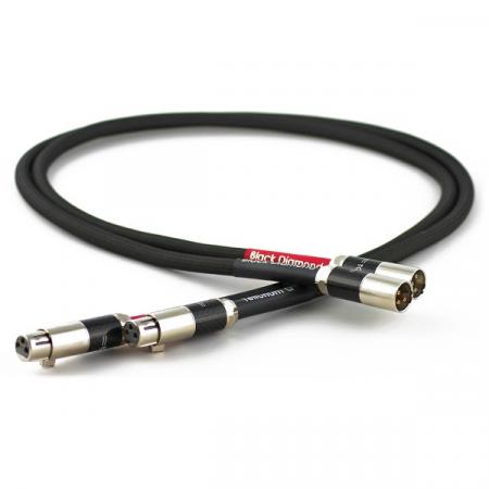 Кабель межблочный аудио Tellurium Q Black Diamond XLR 2.0m