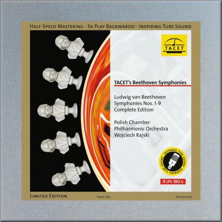 Виниловая пластинка Wojciech Rajski - Beethoven: Symphonies 1-9 (Box) (Analogue) (Limited Numbered Edition, Box Set, Black Vinyl 9LP)