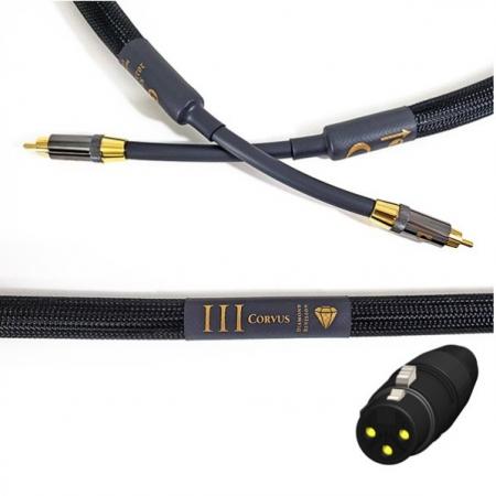 Кабель межблочный балансный Purist Audio Design Corvus Balanced XLR Interconnects 2.0m Diamond Revision