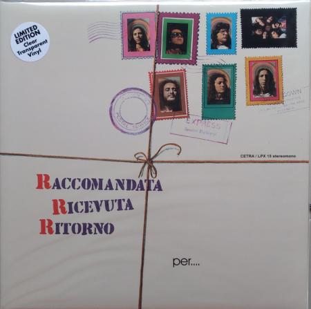 Виниловая пластинка Raccomandata Ricevuta Ritorno - Per Un Mondo Di Cristallo (Coloured Vinyl LP)