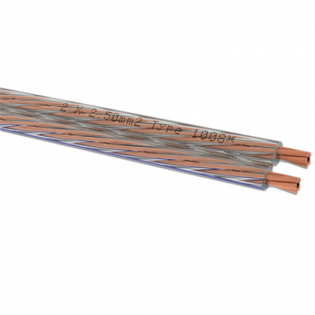 Кабель акустический Oehlbach Speaker Cable 2x2,5 mm clear 100m (D1C1008)