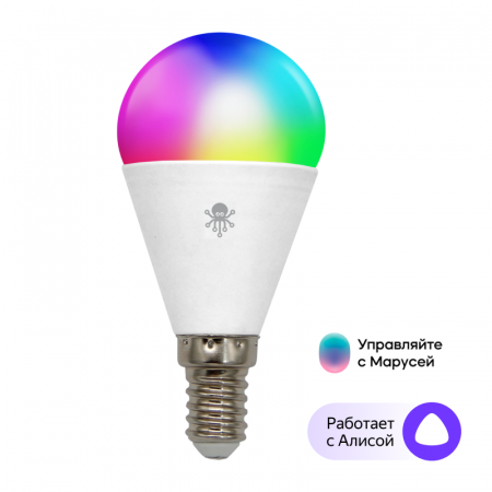 Лампа LED SLS 07 RGB E14 WiFi white