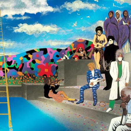 Виниловая пластинка Prince - Around The World In A Day (Blue Marbled Vinyl LP)