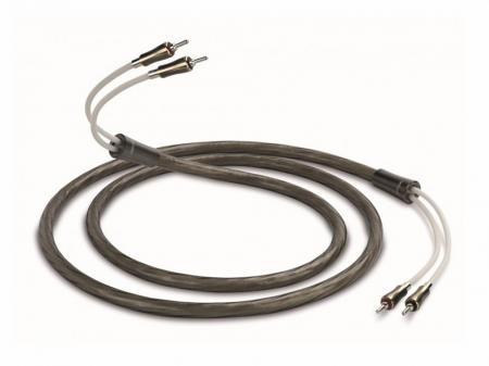 Акустический кабель QED Supremus pre-terminated banana speaker cable 3.0m (QE0004)
