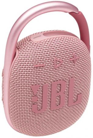 Портативная колонка JBL Clip 4 Pink (JBLCLIP4PINK)